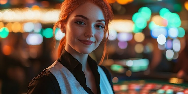 Ilustrasi pengguna membaca pertanyaan umum FAQ di platform judi online